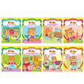 Jolly Kids Growing Up with Polo and His Friends Character Base Stories Books Set of 8| Large Picture Stories Books for Kids Ages 3 -8 Years | Grocsy