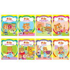 Jolly Kids Growing Up with Polo and His Friends Character Base Stories Books Set of 8| Large Picture Stories Books for Kids Ages 3 -8 Years | Grocsy