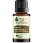 Bliss of Earth Organic Cinnamon Leaf Premium Sri Lankan Essential Oil | Grocsy