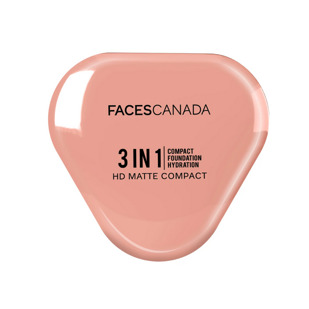 Faces Canada 3 in 1 HD Matte Compact - Truly Sand 04 | Grocsy