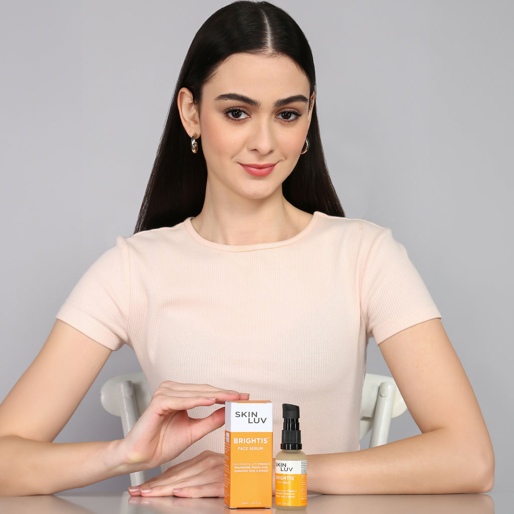 SkinLuv Brightis Glow Boosting Face Serum Vitamin C + Niacinamide + Hyaluronic Acid | Grocsy