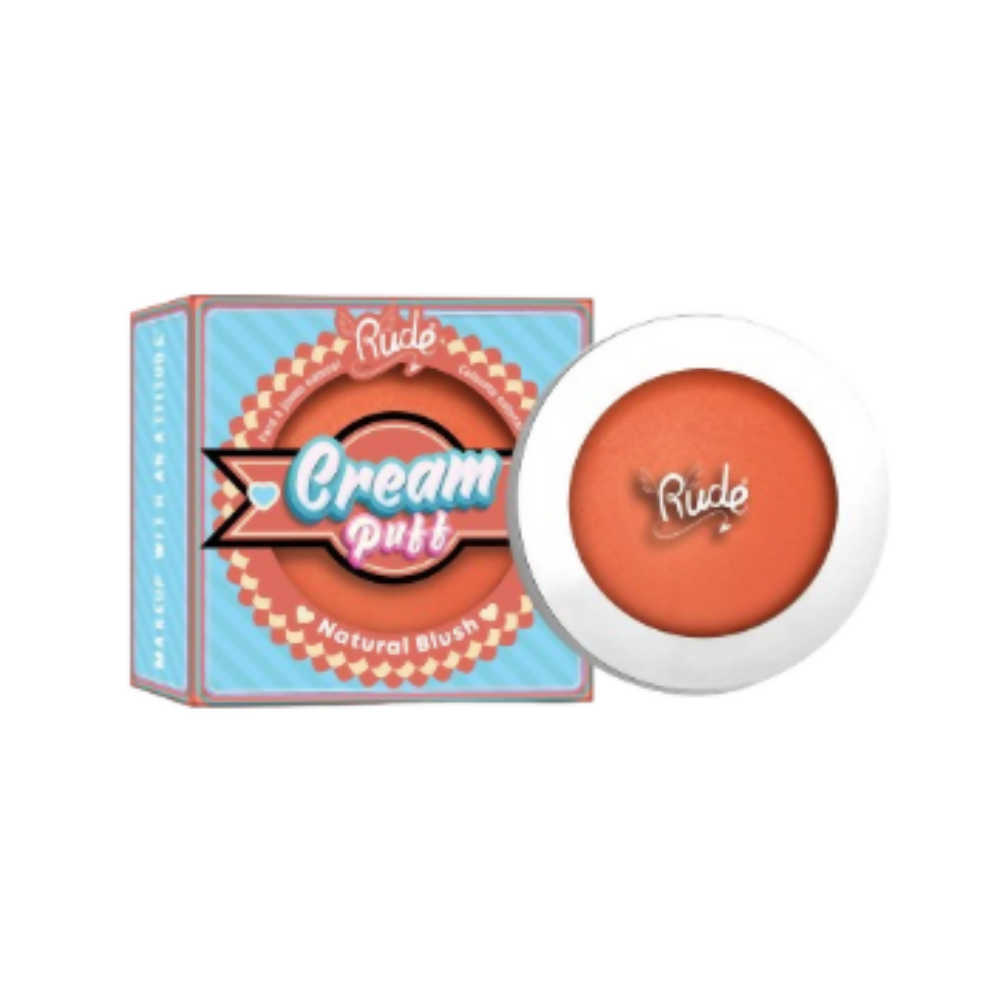 Rude Cosmetics Cream Puff Natural Blush - Creamsicle | Grocsy