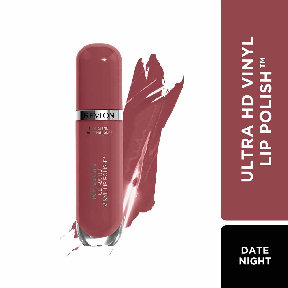 Revlon High Shine Haute Brillance Ultra Hd Vinyl Lip Polish - Date Night | Grocsy