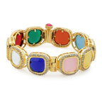 Navratan Bangle- Ruby Raang | Grocsy