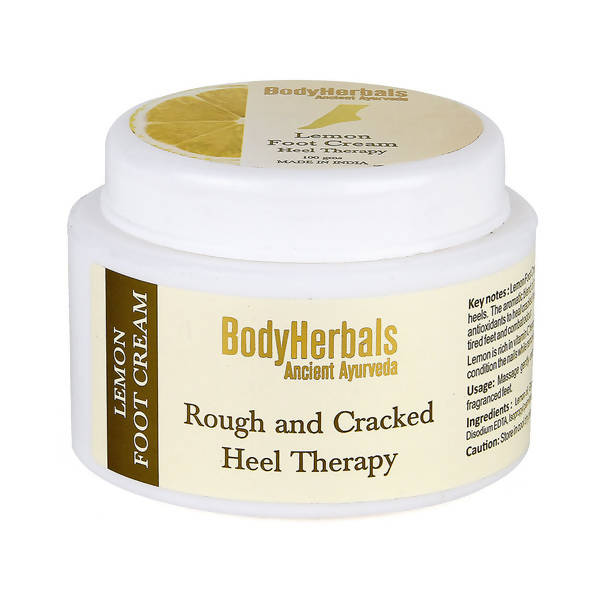 BodyHerbals Lemon Foot Cream Heal Therapy | Grocsy