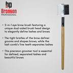 Bronson Professional Eyebrow Brush | Grocsy