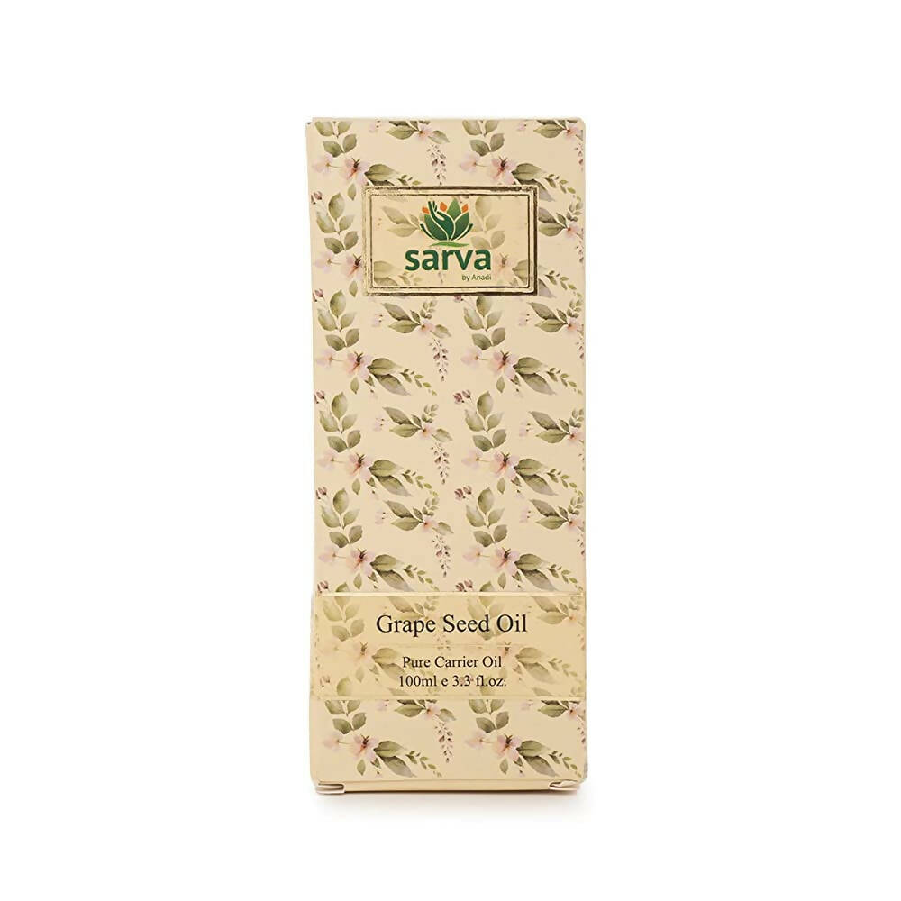 Sarva by Anadi Grape Seed Carrier Oil | Grocsy