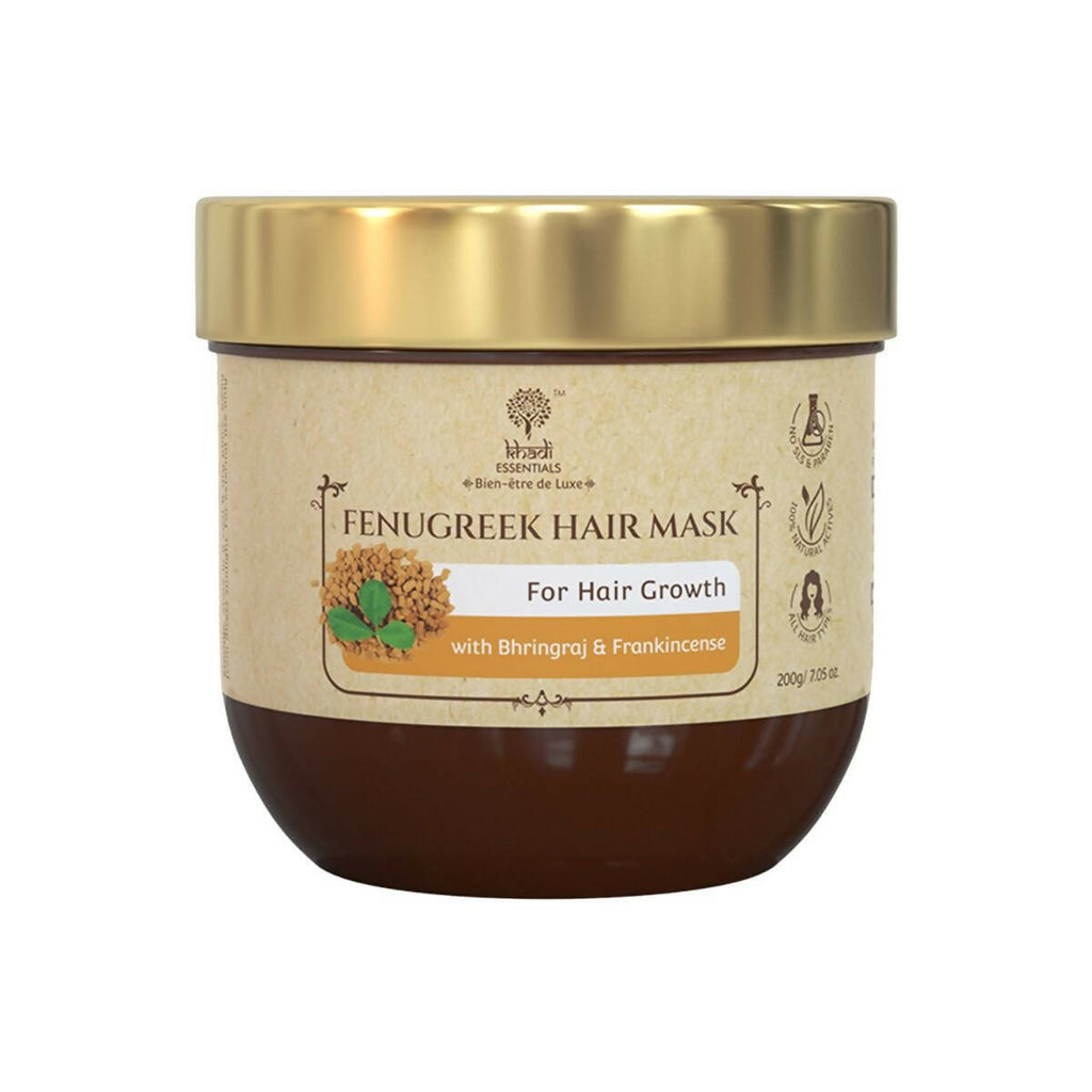 Khadi Essentials Fenugreek Hair Mask | Grocsy