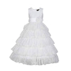 Asmaani Baby Girl's White Colour Fancy Dress (AS-DRESS-22110) | Grocsy