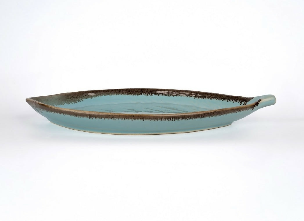 Simply Soho Meadow Leaf Platter | Grocsy
