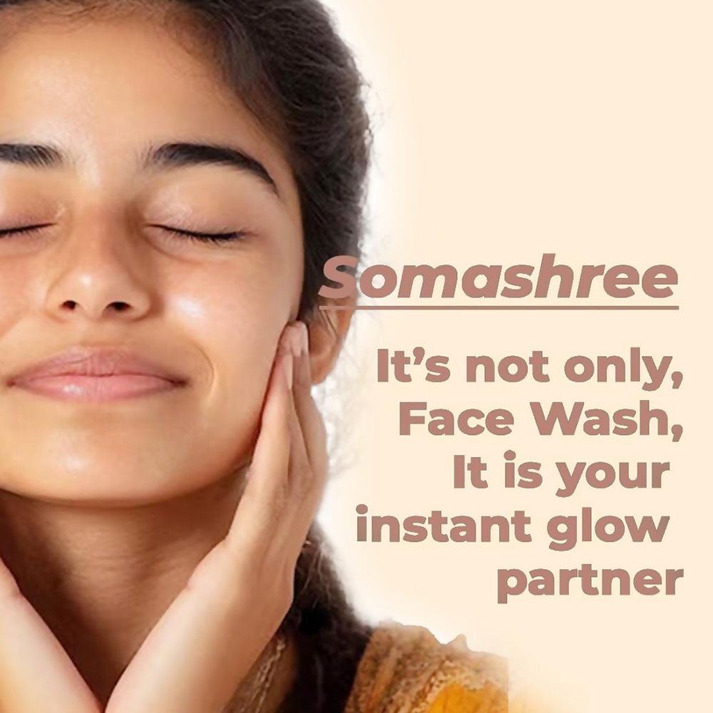 Pureus Herbals Somashree Rice Water & Vitamin C Face Wash | Grocsy