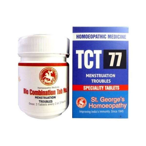 St. George's Homeopathy TCT 77 Tablets | Grocsy