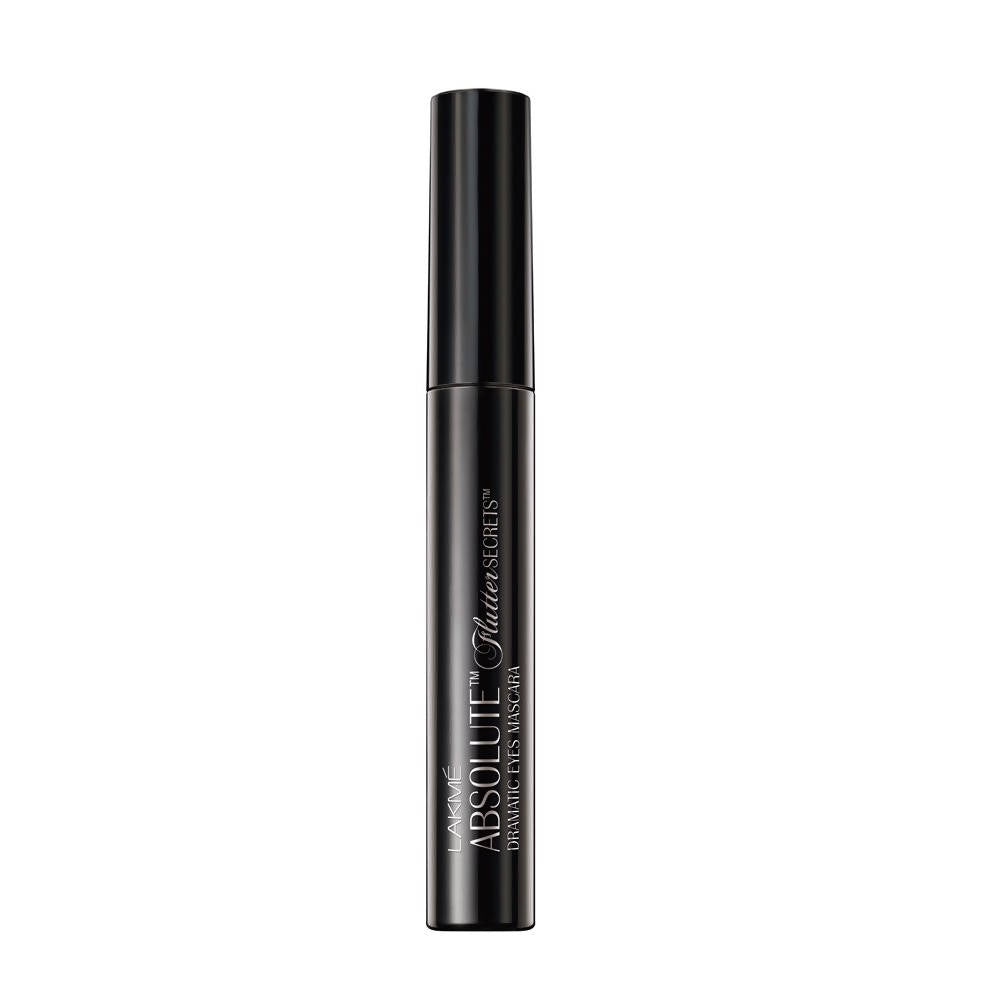 Lakme Absolute Flutter Secrets Dramatic Eyes Mascara, Black, 8 ml | Grocsy