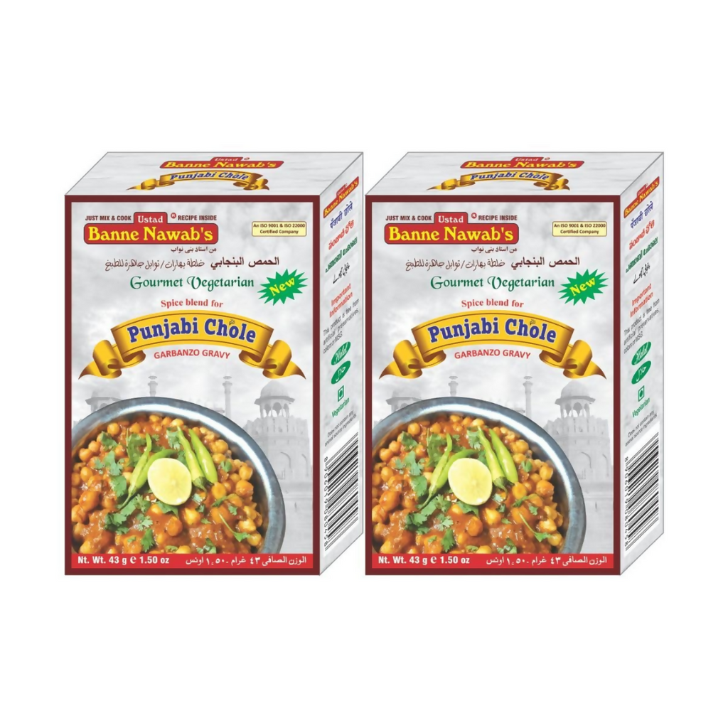 Ustad Banne Nawab's Punjabi Chole Garbanzo Gravy Mix | Grocsy