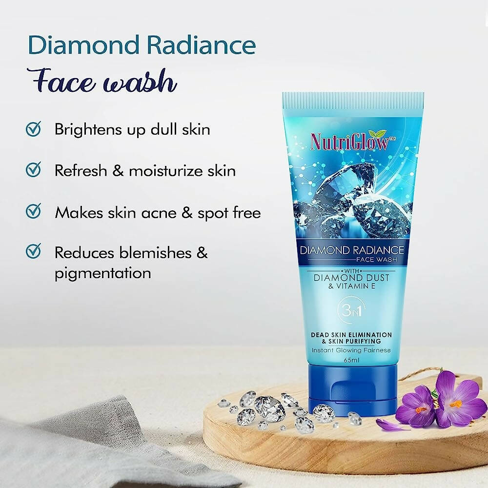 NutriGlow Diamond Radiance Face Wash | Grocsy