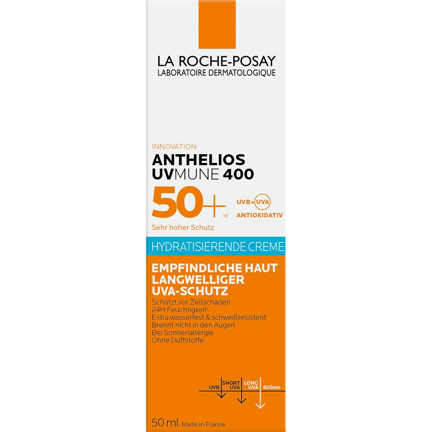 La Roche-Posay Anthelios Uvmune 400 Creme Hydratante Spf50+ | Grocsy
