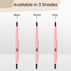 BOBI Eyebrow Pencil Grey Waterproof Smudgeproof Finish | Grocsy