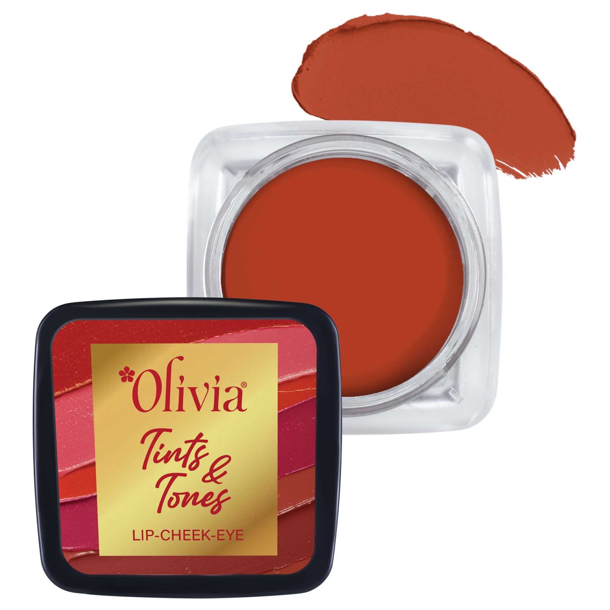 Olivia Tints & Tones For Lip, Cheek & Eye Lip Balm - Caramel Laughter | Grocsy