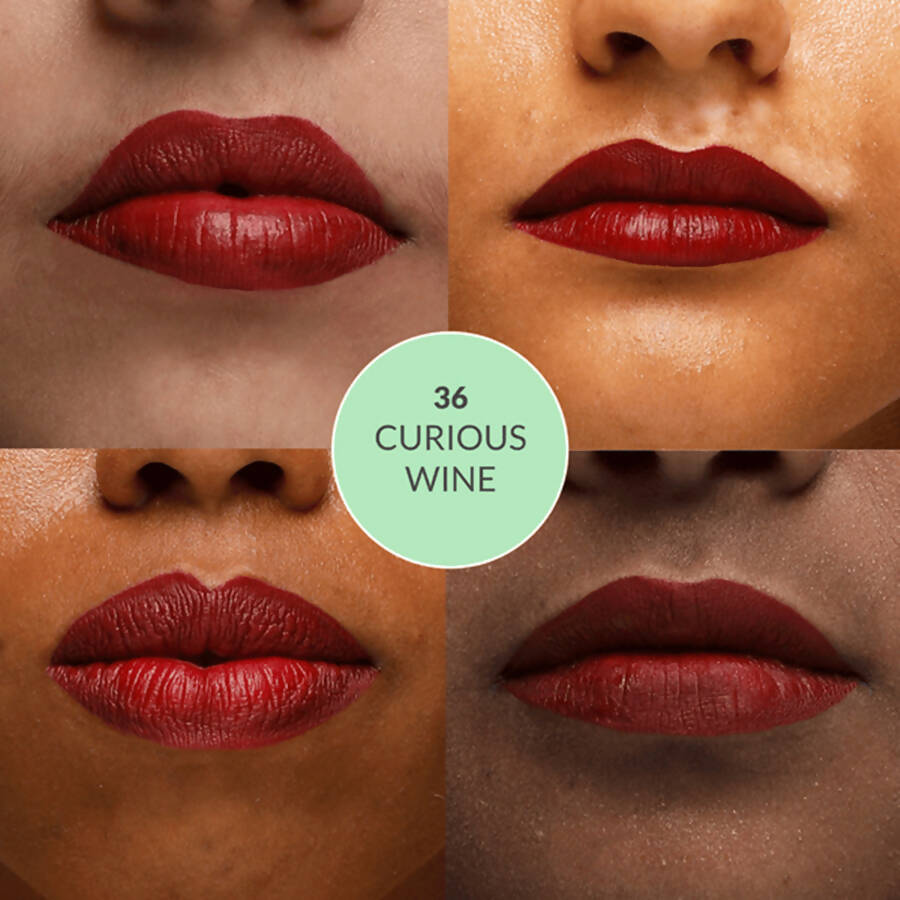 Disguise Feather-Light Matte Liquid Lip Cream - Curious Wine 36 | Grocsy