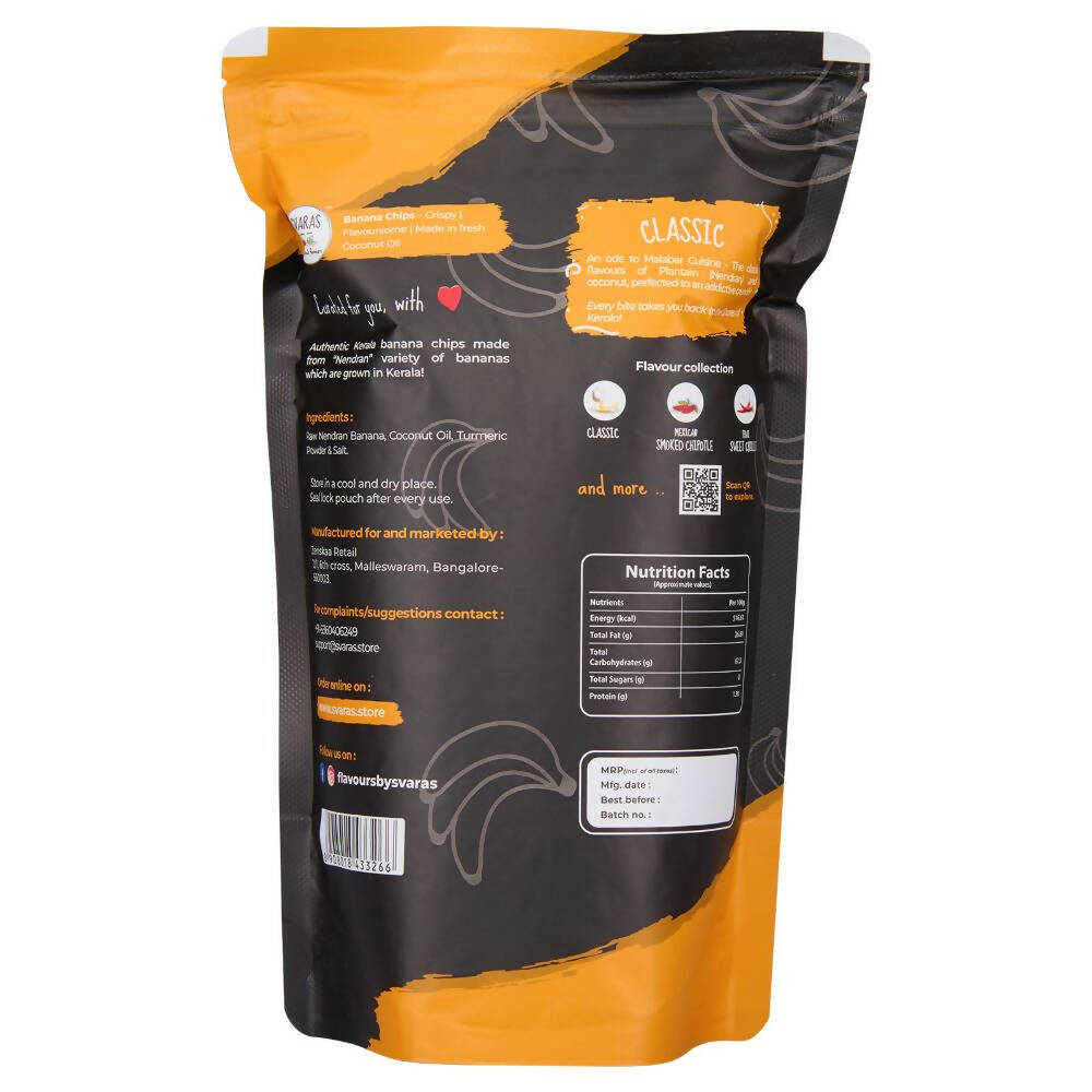 Svaras Kerala Banana Chips Classic | Grocsy