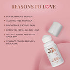 Just Herbs Under Arm Roll On For Women Floral Fiesta Long Lasting and Refreshing Women Deodorant | Grocsy