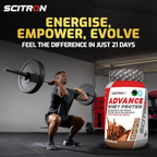 Scitron Advance Whey Protein Milk Chocolate Flavor | Grocsy