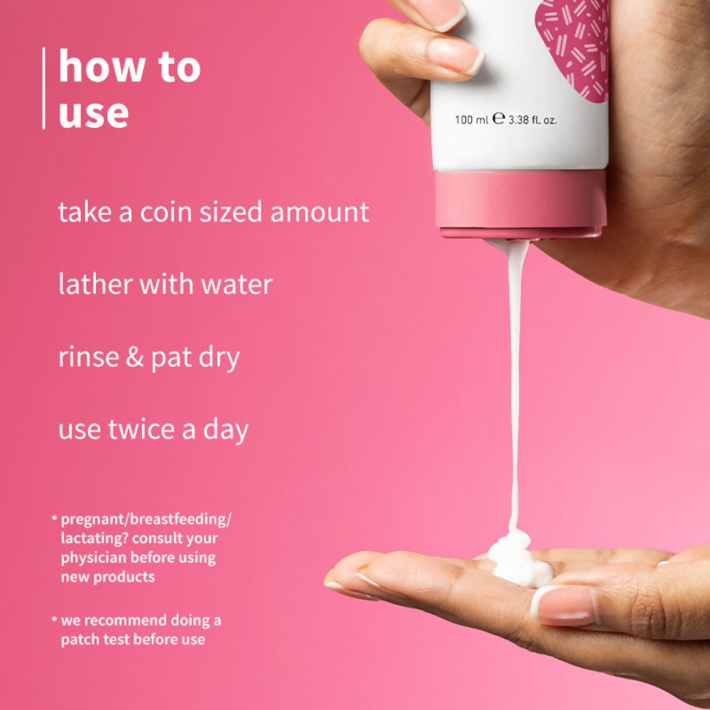 Plum Oat & 1% Ceramide Barrier Care Face Wash | Grocsy