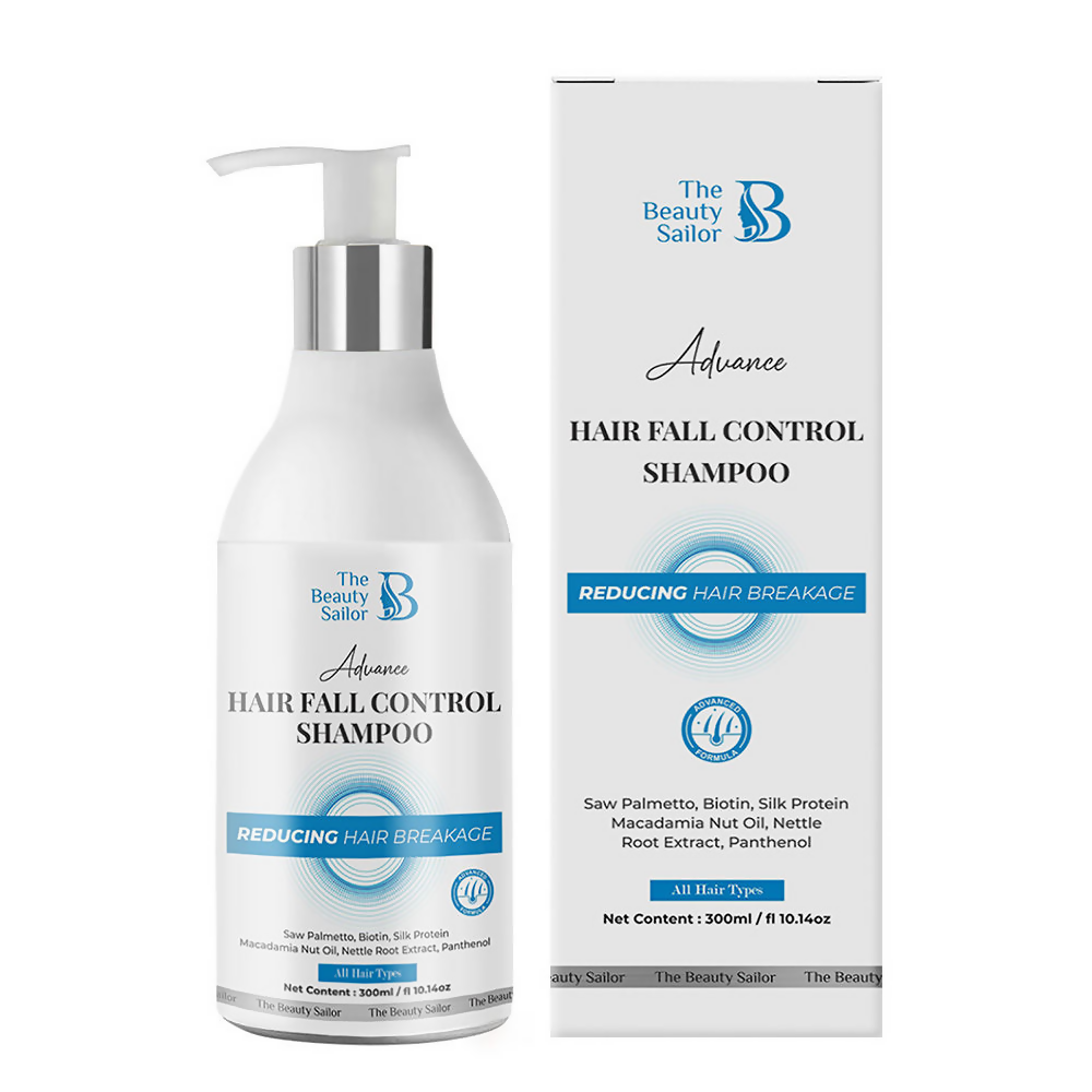 The Beauty Sailor Advance Hair Fall Control Shampoo With Silk Protein For Longer Stronger Hair | Grocsy