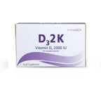 Nutra Grace D3 2k Vitamin D3 2000 I.U Capsules | Grocsy