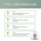 Pores Be Pure Matcha Green Tea Clay Face Mask With Green Tea | Grocsy