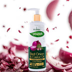 VI-JOHN Prakritik Red Onion & Castor Oil Conditioner to Prevent Dry Hair, 100% Natural Bio Actives | Grocsy