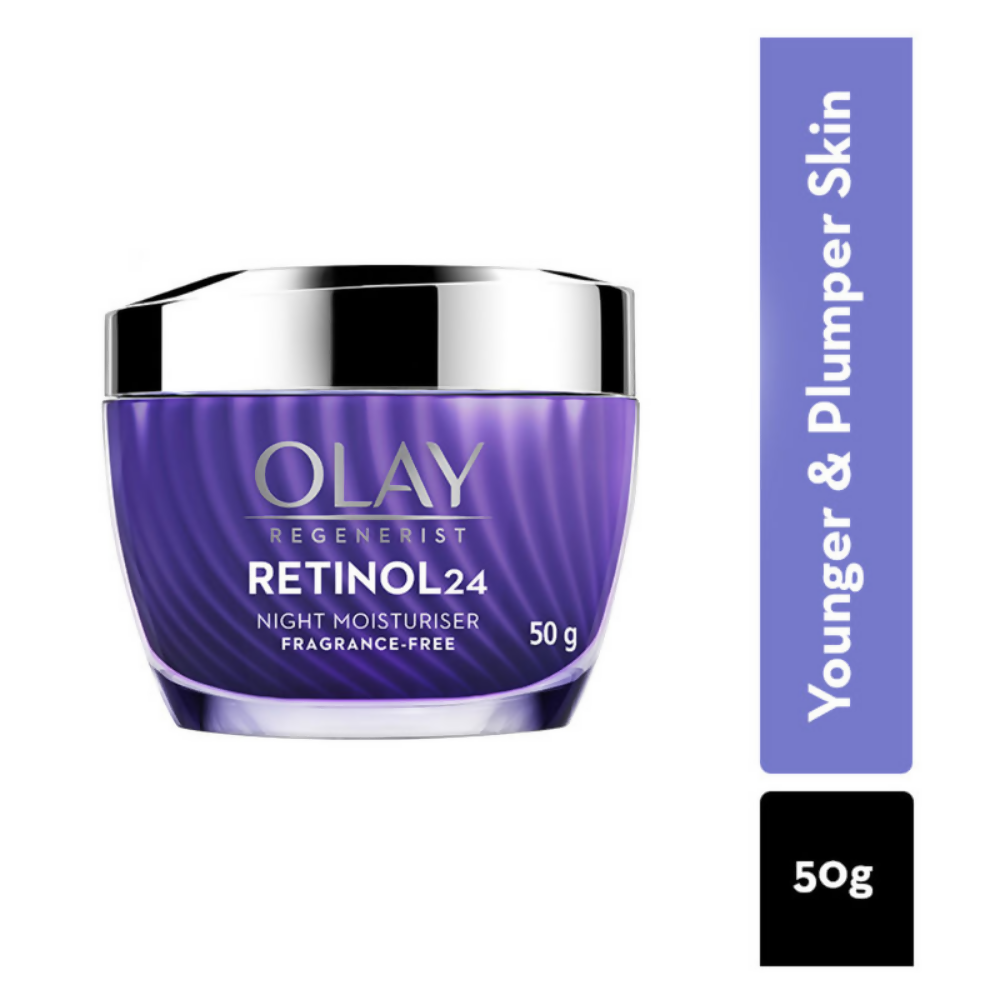 Olay Retinol Kit For Overnight Repair, Anti-Ageing Night Cream With Cleanser | Grocsy