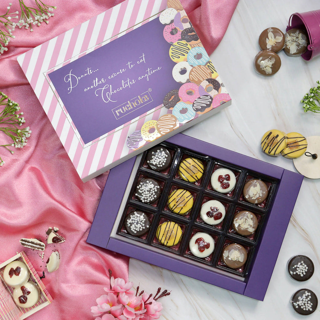 Dibha Ruchoks - Assorted Donut Chocolate | Grocsy