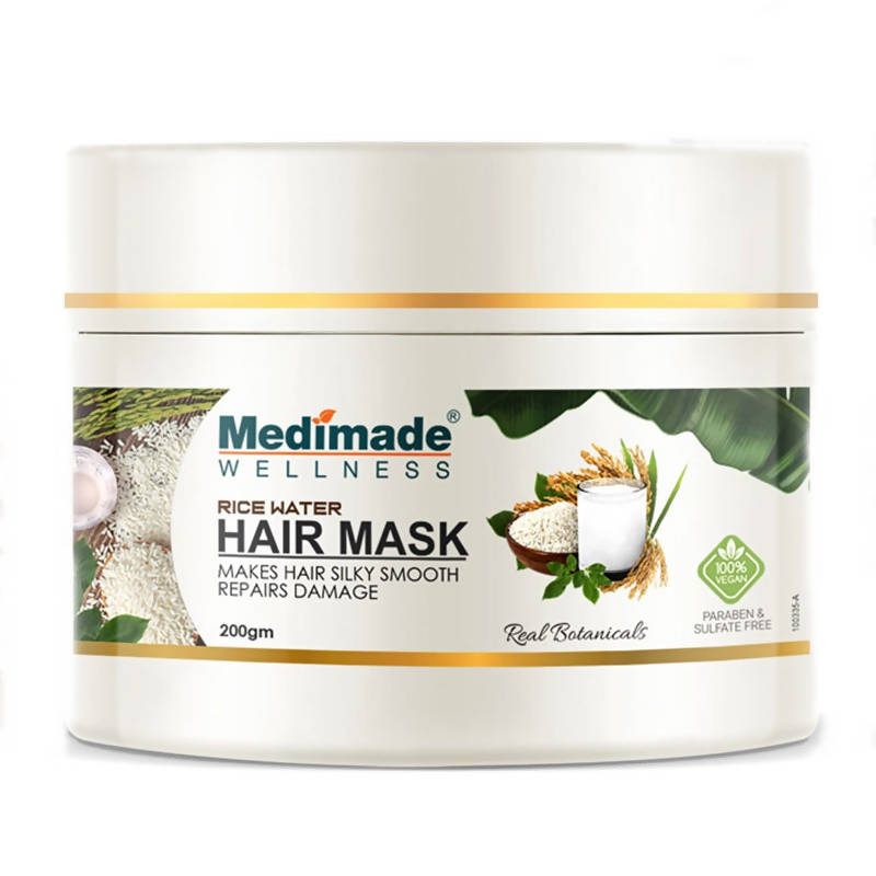 Medimade Wellness Rice Water Hair Mask | Grocsy