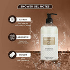 Bella Vita Luxury OUD WHITE Body Wash Refreshing Shower Gel | Grocsy
