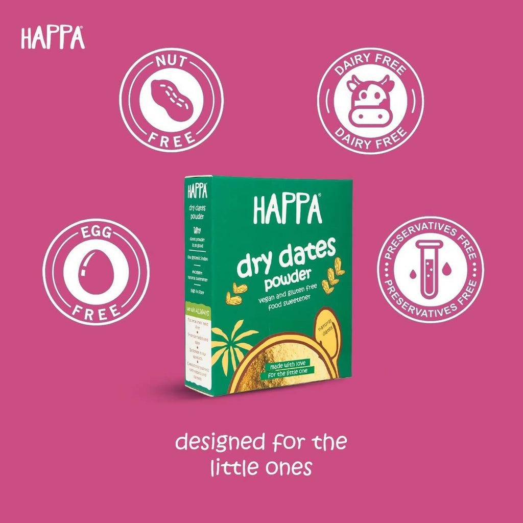 Happa Organic Dates Powder | Grocsy