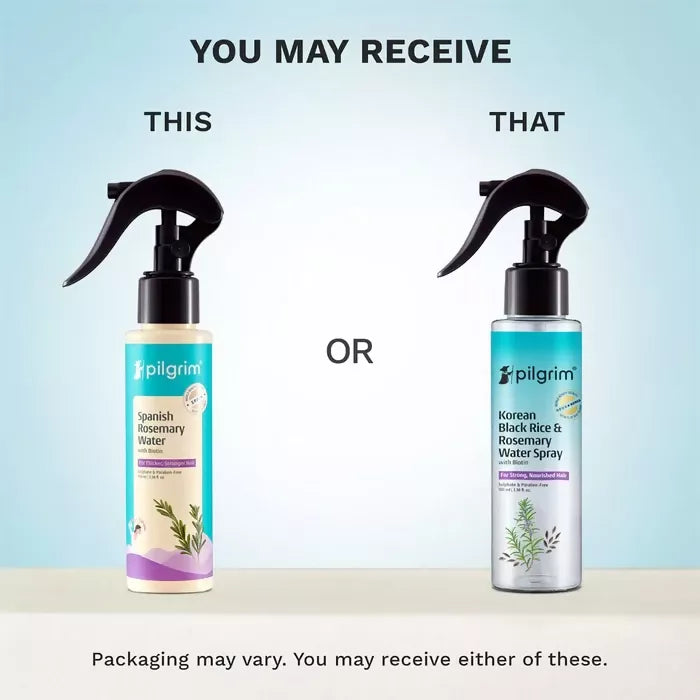 Pilgrim Korean Black Rice and Rosemary Water Spray With Biotin | Grocsy