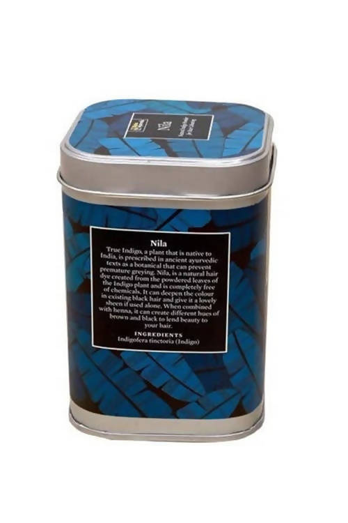 Bipha Ayurveda Alaka Nila Natural Indigo Powder For Hair Colouring | Grocsy