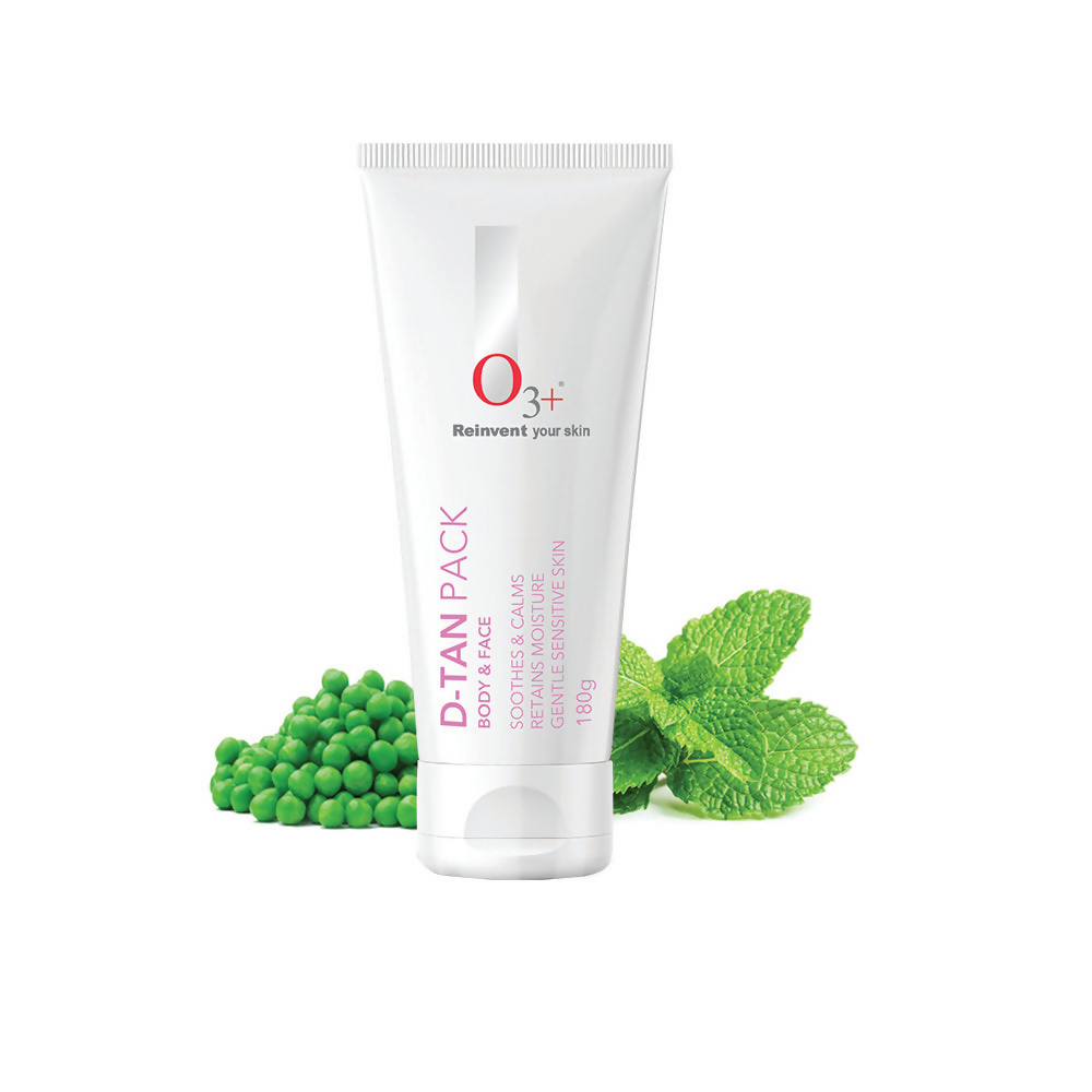 Professional O3+ D Tan Pack For Instant Tan Removal For All Skin Types | Grocsy