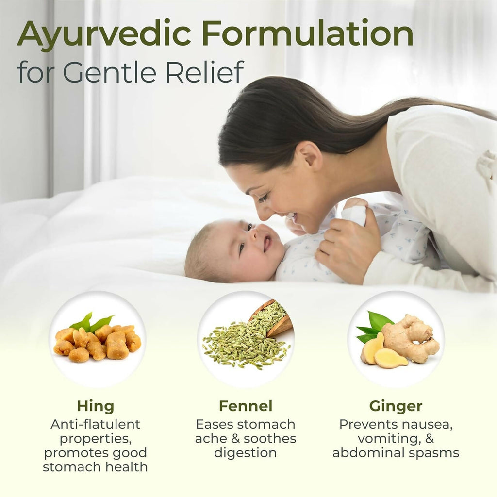 LuvLap Naturals Baby Tummy Roll On Oil | Grocsy