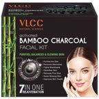 VLCC Activated Bamboo Charcoal Facial Kit | Grocsy
