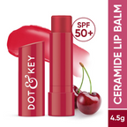 Dot & Key Barrier Repair Hydrating Lip Balm SPF 50 With Ceramides & Peptides Cherry Crimson | Grocsy