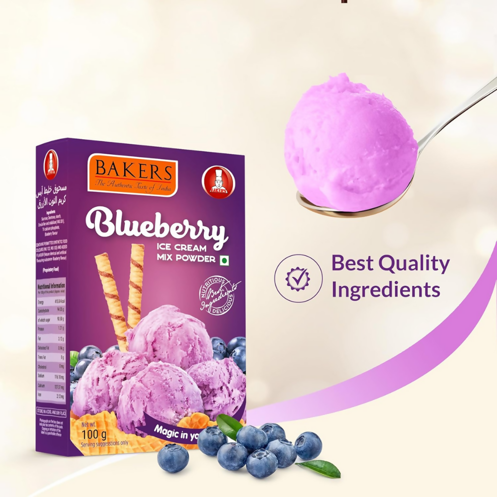 BAKERS Blueberry Ice Cream Powder | Grocsy