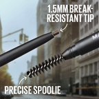 Maybelline New York Brow Ultra Slim Defining Eyebrow - Medium Brown | Grocsy