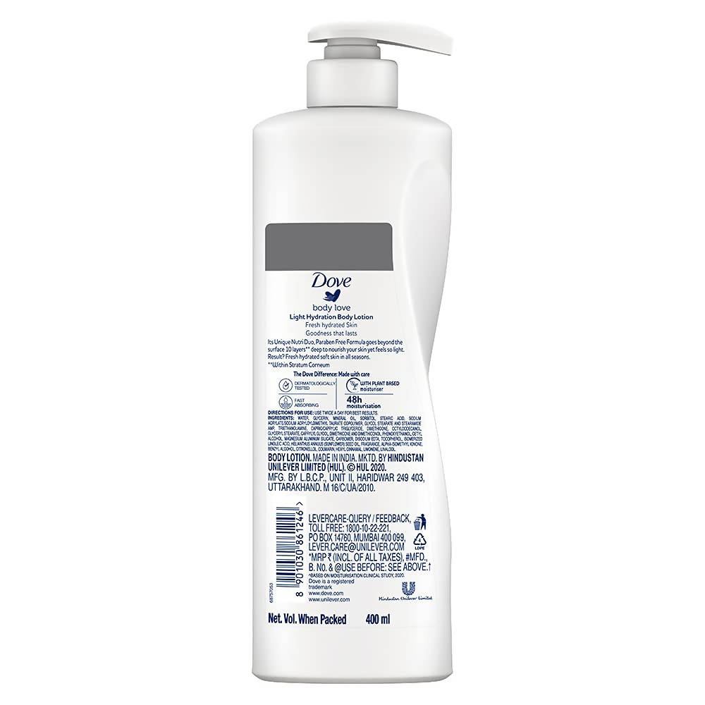 Dove Body Love Light Hydration Body Lotion | Grocsy