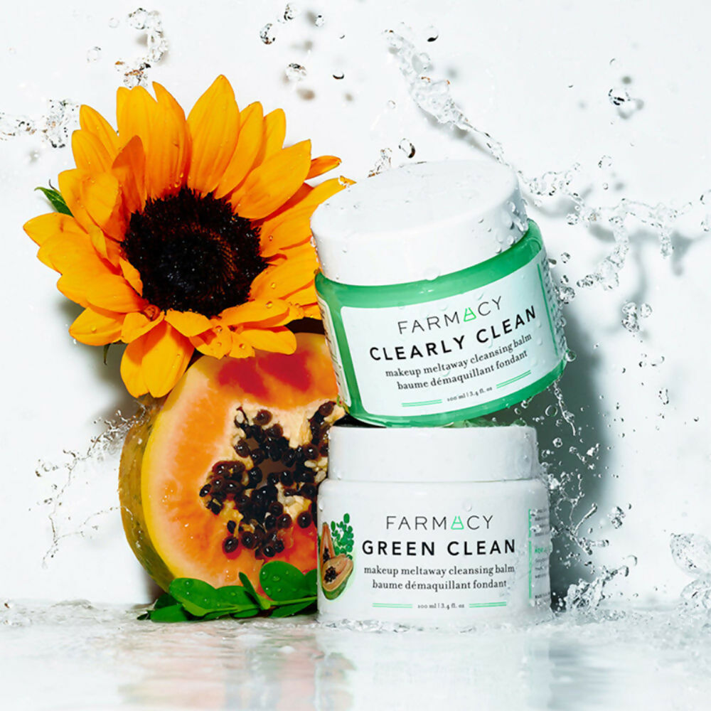 Farmacy Clearly Clean Makeup Meltaway Cleansing Balm | Grocsy