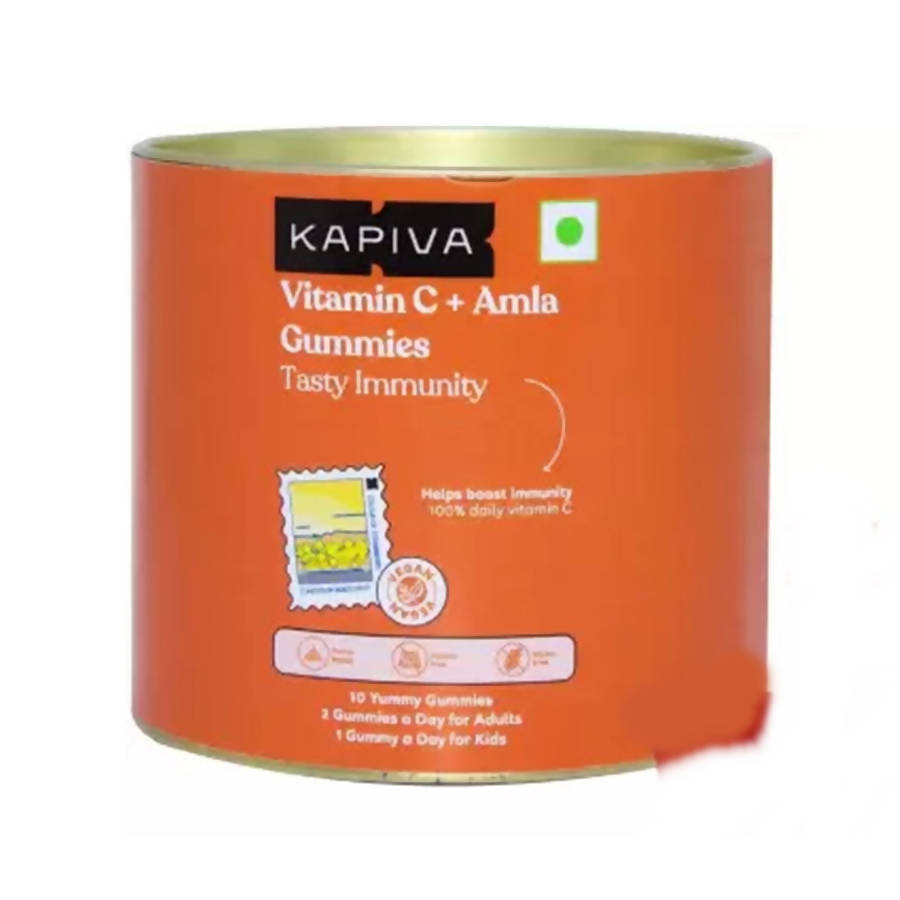 Kapiva Ayurveda Vitamin C + Amla Gummies - Tasty Immunity | Grocsy