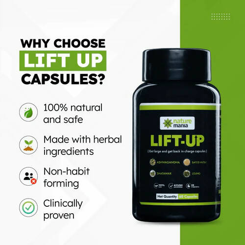 Nature Mania Lift-Up Capsules (Male Enhancer) | Grocsy