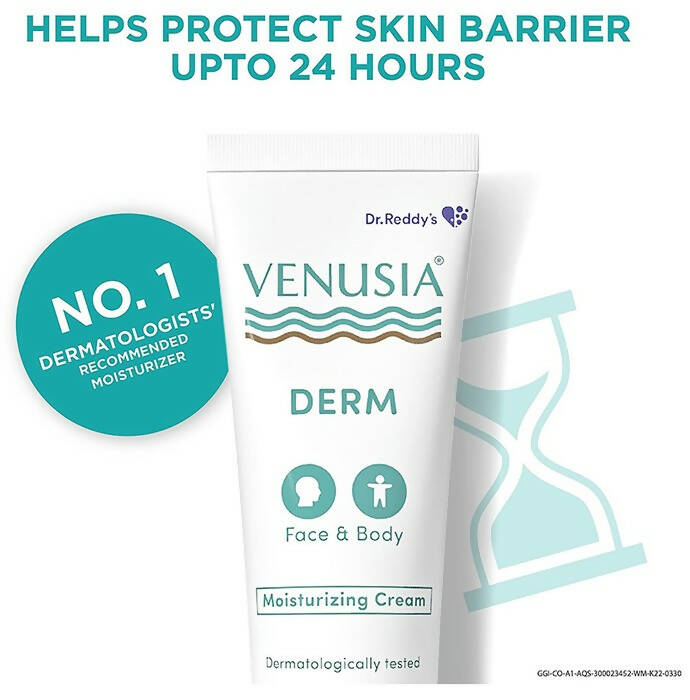 Dr. Reddy's Venusia Derm Moisturizing Cream For Face & Body | Grocsy
