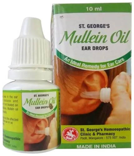 St. George's Homeopathy Mullein Oil Ear Drops | Grocsy